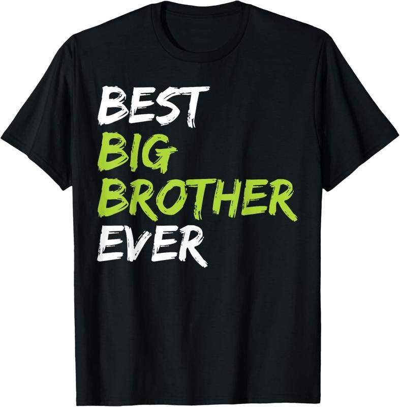100% Cotton Best Big Brother Ever T-Shirts, Hoodie, Sweatshirt