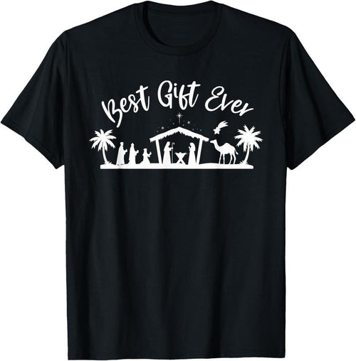 100% Cotton Best Ever Christmas Cool Jesus Nativity Scene Christian T-Shirt Hoodie Sweatshirt | PrintMintTees.com