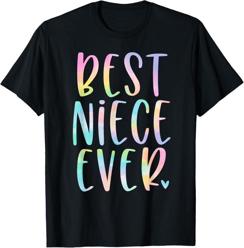100% Cotton Best Niece Ever Aunt Tie Dye T-Shirts, Hoodie, Sweatshirt