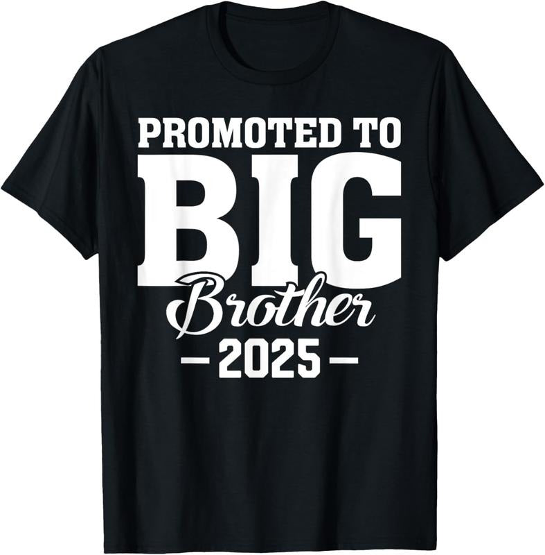 100% Cotton Big Brother 2025 Shirt Finally Promoted To Big Brother 2025 T-Shirt Hoodie, Sweatshirt | PrintMintTees.com