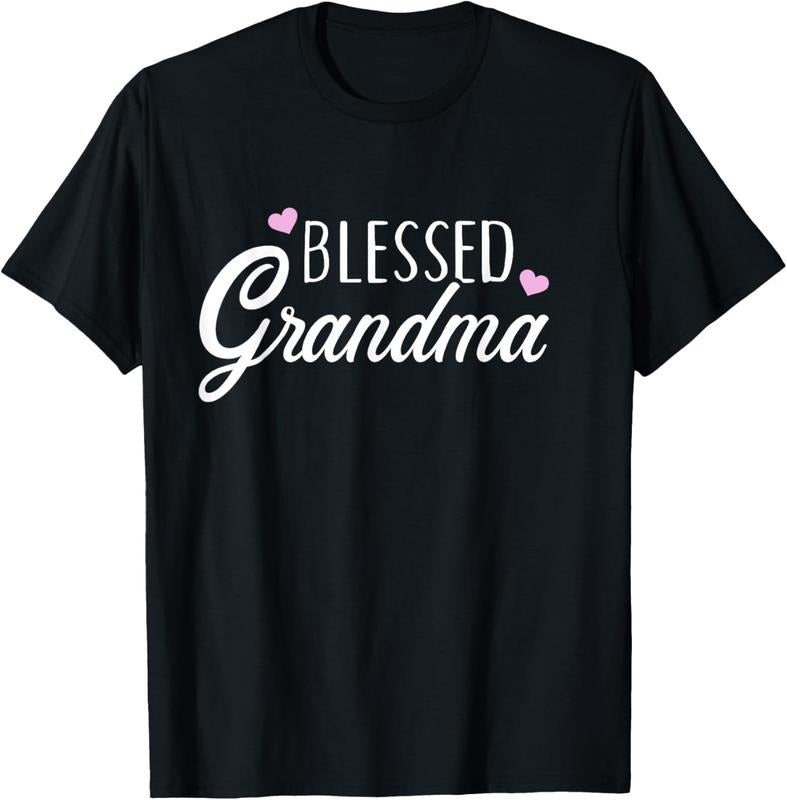 100% Cotton Blessed Grandma T-Shirt Hoodie, Sweatshirt | PrintMintTees.com