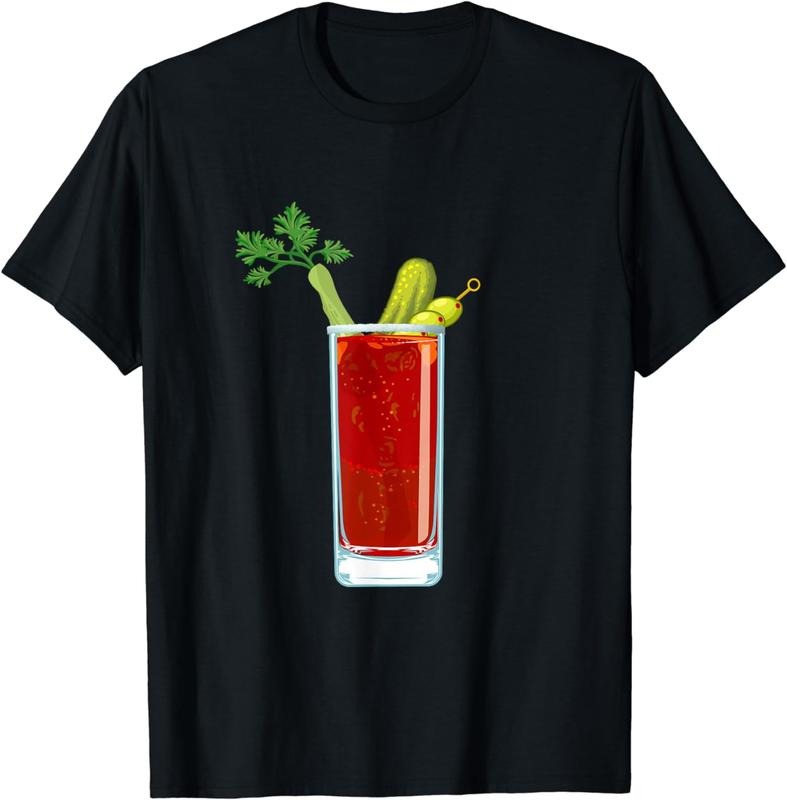 [100% Cotton]Bloody Mary Vegetarian Alcoholic Drink Cocktail Lovers T-Shirt Hoodie Sweatshirt | PrintMintTees.com