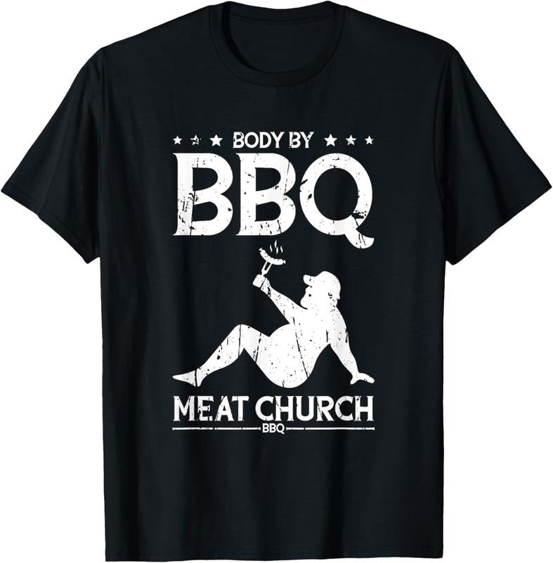 100% Cotton Body By BBQ Meat Church BBQ - BBQ Enthusiasm T-Shirt Hoodie Sweatshirt | PrintMintTees.com