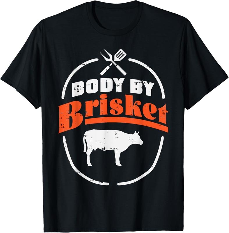 100% Cotton Body By Brisket Funny Bbq Barbecue Meat Grill Men Women  T-Shirt Hoodie Sweatshirt | PrintMintTees.com