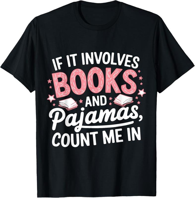 100% Cotton Book & Pajamas Humorous Book Lover Funny Reading Bedtime T-Shirt Hoodie, Sweatshirt | PrintMintTees.com