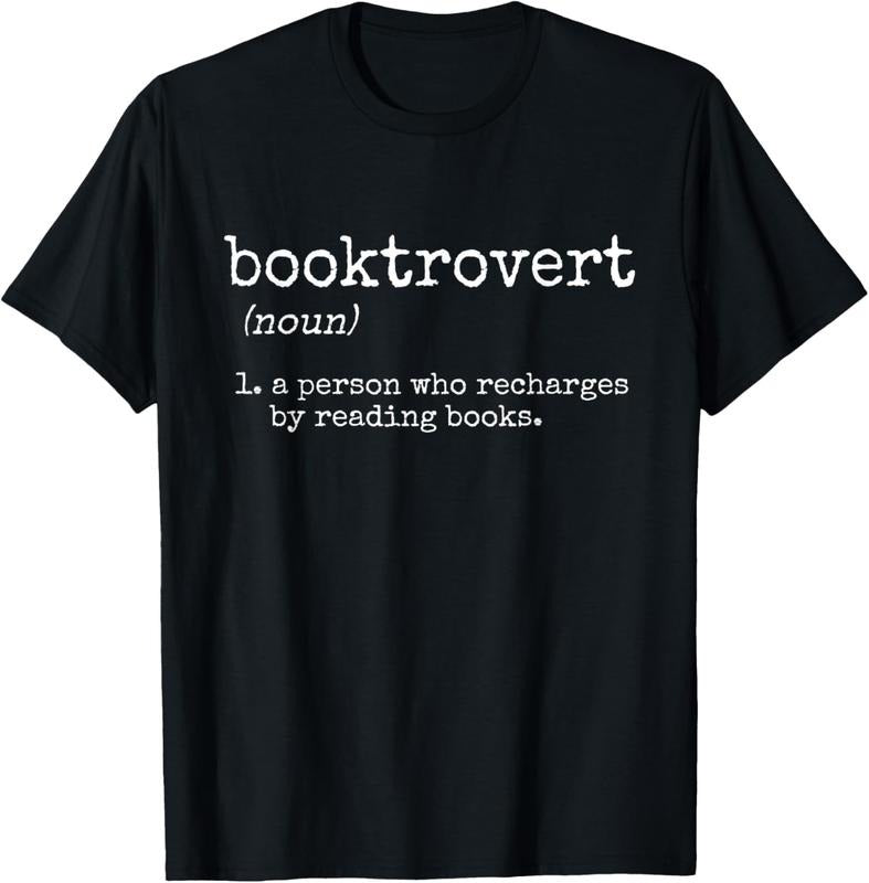 100% Cotton Booktrovert, Funny Book Reader T-Shirt Hoodie, Sweatshirt | PrintMintTees.com