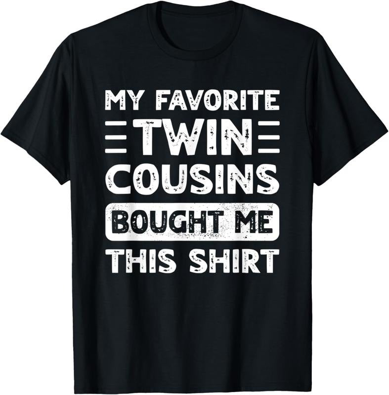 100% Cotton My Favorite Twin Cousins Bought Me This T-Shirts, Hoodie, Sweatshirt