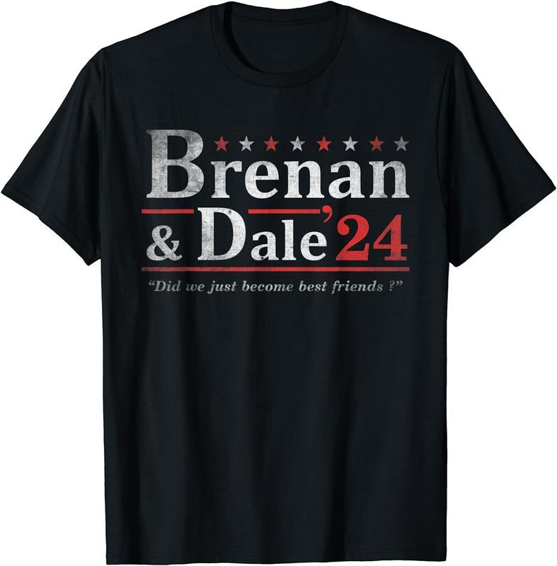 [100% Cotton]Brennan Election Dale 2024 Prestige Worldwide Funny Support T-Shirt Hoodie Sweatshirt | PrintMintTees.com