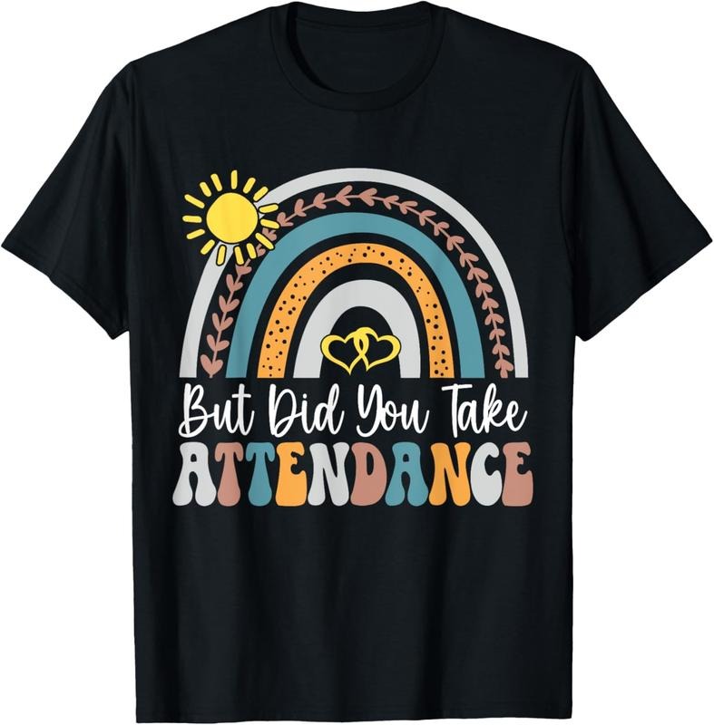 100% Cotton But Did You Take Attendance Funny School Attendance Clerk T-Shirt Hoodie, Sweatshirt | PrintMintTees.com