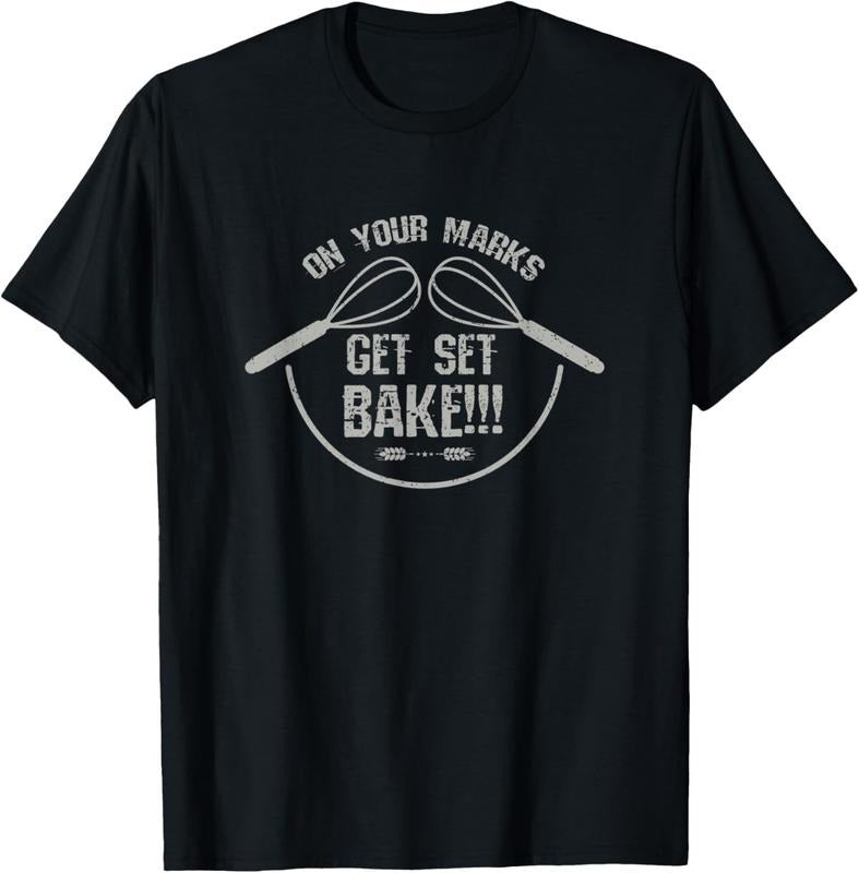 100% Cotton Cake Baking British Get Set Bake Cupcake Pastry Chefs Baker T-Shirt Hoodie, Sweatshirt | PrintMintTees.com