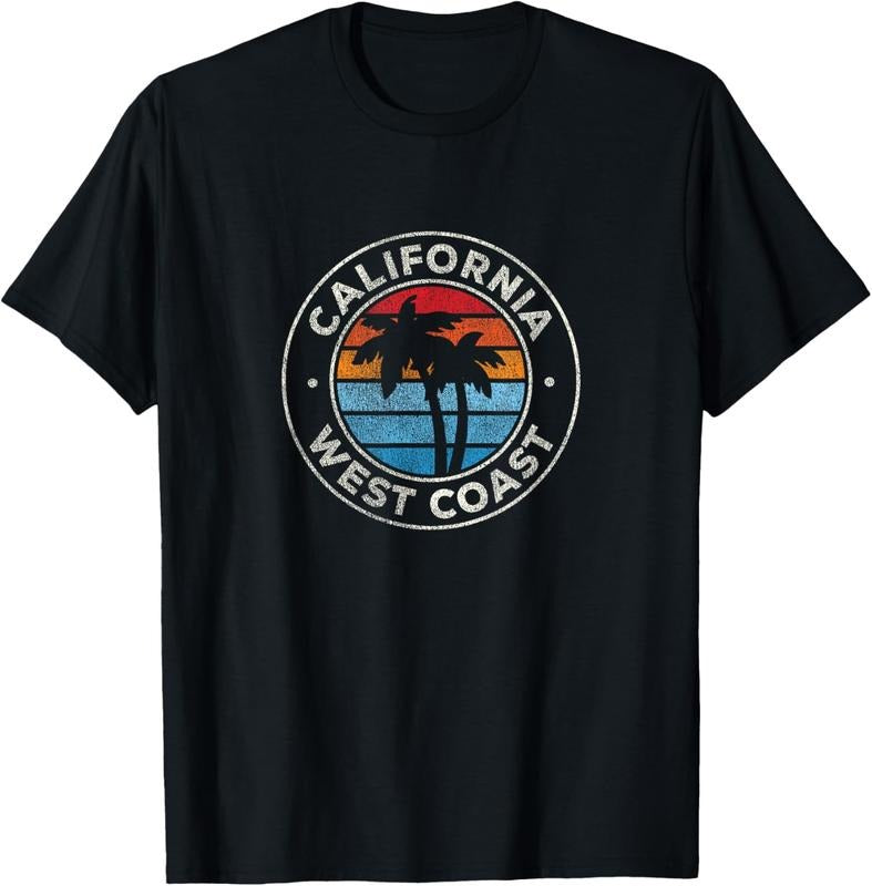 100% Cotton California CA Vintage Retro 70s T-Shirts, Hoodie, Sweatshirt