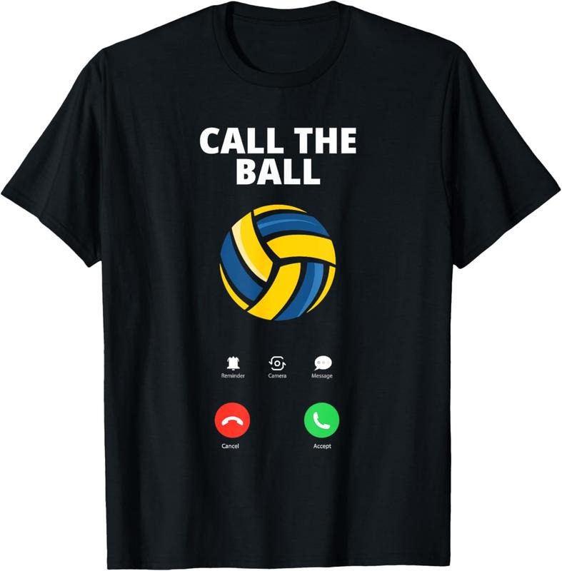 100% Cotton Call The Ball Funny Volleyball T-Shirt Hoodie Sweatshirt | PrintMintTees.com