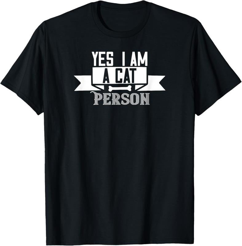100% Cotton Cat Lover Funny - Yes I Am A Cat Person T-Shirt Hoodie, Sweatshirt | PrintMintTees.com