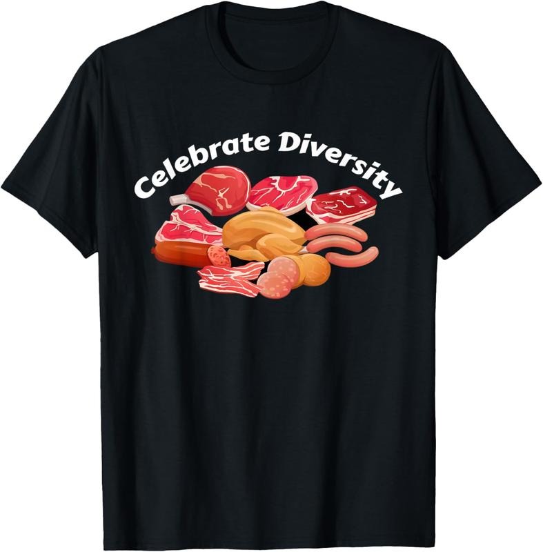 100% Cotton Celebrate Diversity BBQ Grill Funny Meat T-Shirts, Hoodie, Sweatshirt