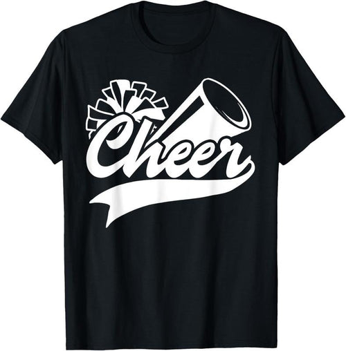 100% Cotton Cheerleading Peace Love Cheer Cheerleader Colors Matching T-Shirt Hoodie Sweatshirt | PrintMintTees.com