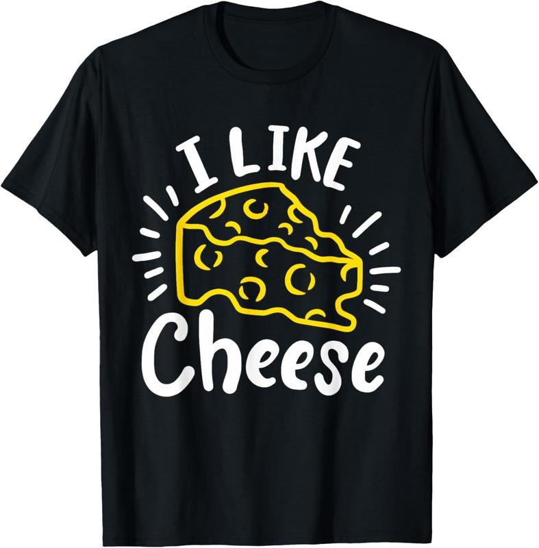 100% Cotton Cheese I Like Cheese T-Shirt Hoodie, Sweatshirt | PrintMintTees.com
