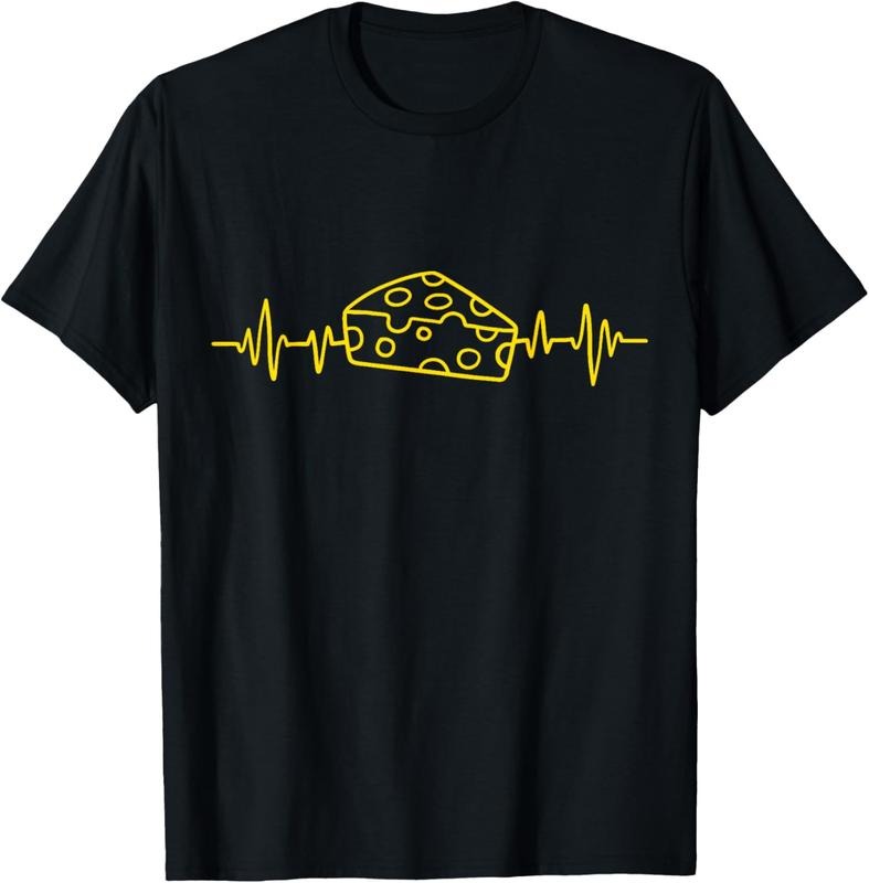 100% Cotton Cheese T-Shirt Hoodie Sweatshirt | PrintMintTees.com
