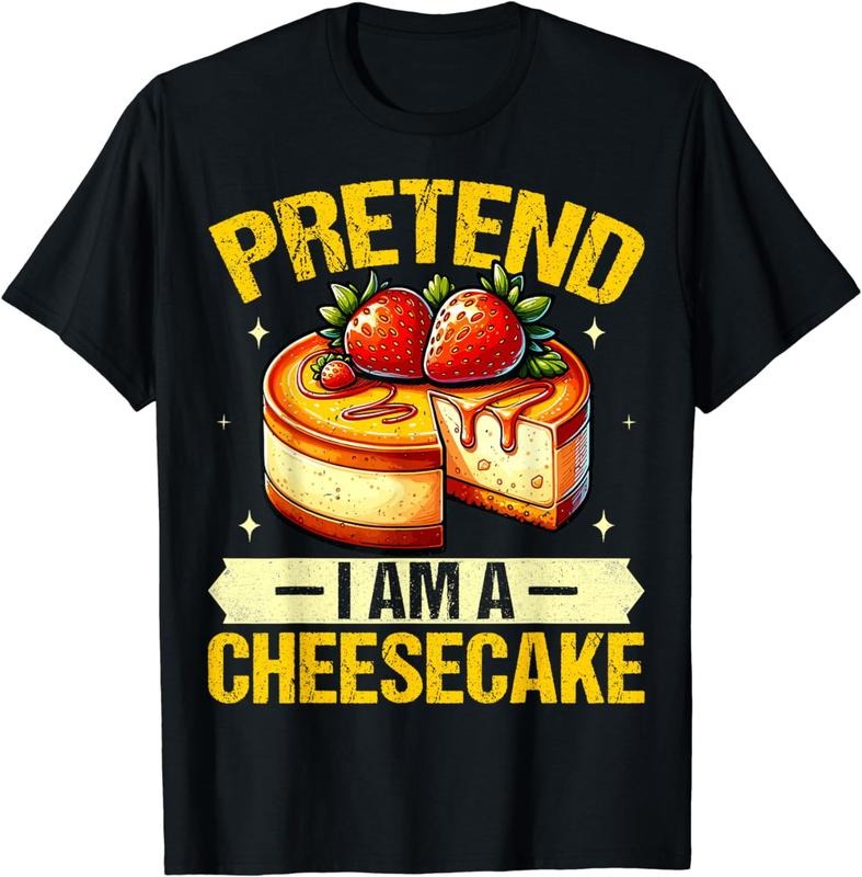 [100% Cotton]Cheesecake Lover Halloween - Funny Pretend I'm a Cheesecake T-Shirt Hoodie Sweatshirt | PrintMintTees.com