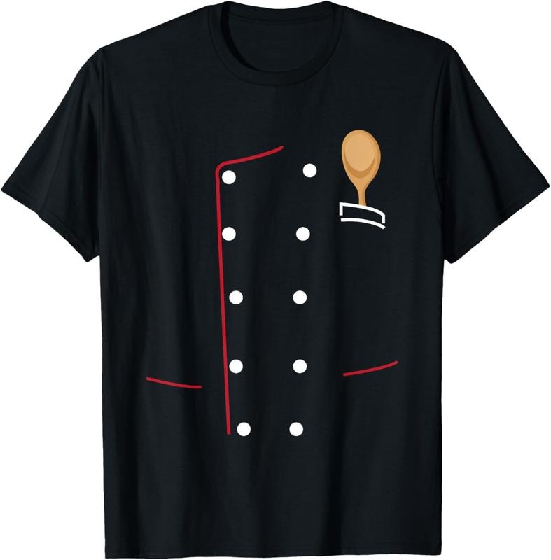 100% Cotton Chef Coat T-Shirt-Chef Uniform Jacket Shirt-Culinary GIFT T-Shirt Hoodie, Sweatshirt | PrintMintTees.com