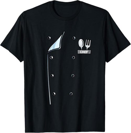 100% Cotton Chef Costume Coat Uniform Funny Cook Jacket for Cooking T-Shirt Hoodie Sweatshirt | PrintMintTees.com