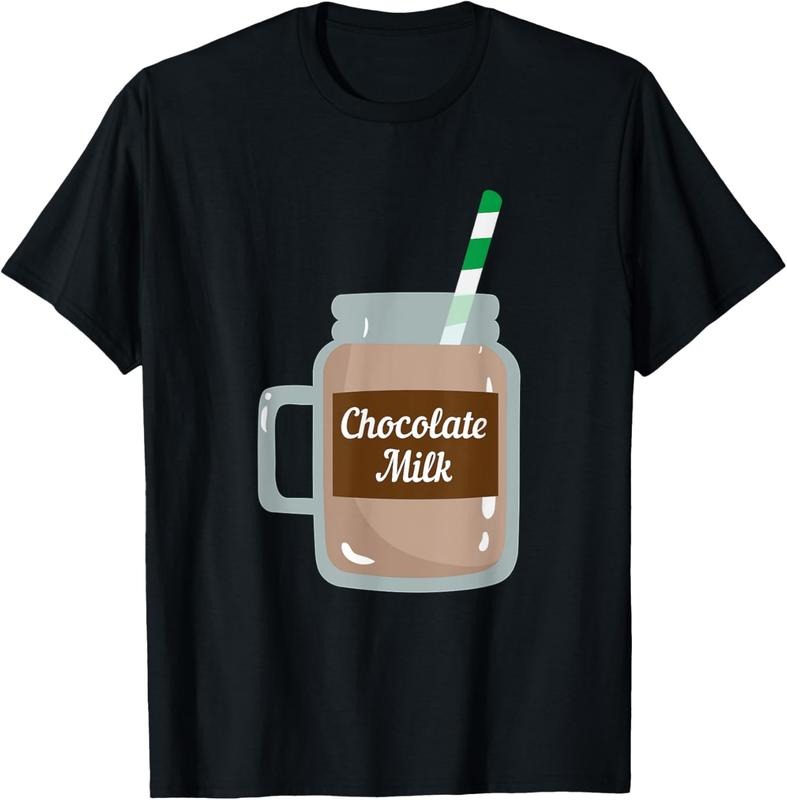 100% Cotton Chocolate Milk Cute Dairy Lovers Funny Gift T-Shirt Hoodie Sweatshirt | PrintMintTees.com