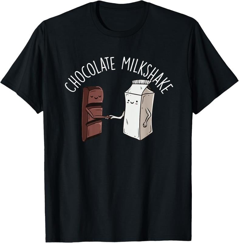 100% Cotton Chocolate Milk Shake Best Friends Funny Chocolate Milk Drink T-Shirt Hoodie Sweatshirt | PrintMintTees.com