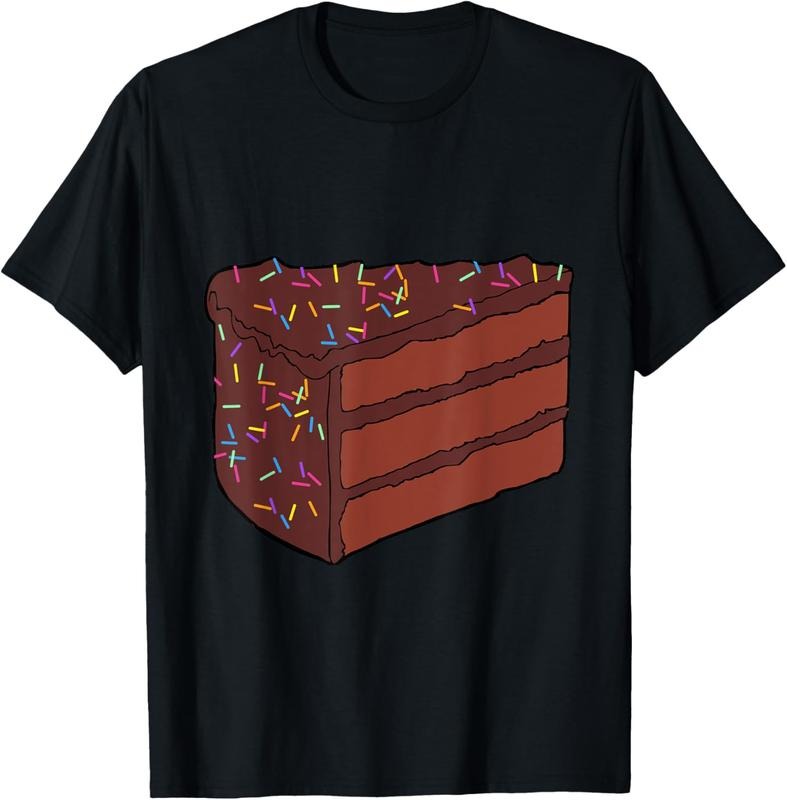100% Cotton Chocolate Piece Cake Halloween Costume Food Cosplay Party T-Shirts, Hoodie, Sweatshirt