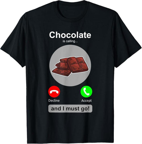 100% Cotton Chocolate Shirt Funny Chocolate Lover Candy Humor Gift T-Shirt Hoodie Sweatshirt | PrintMintTees.com