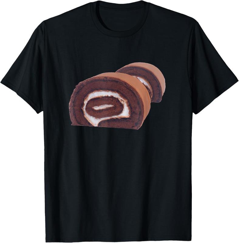 100% Cotton Chocolate Swiss Roll Cake T-Shirt Hoodie, Sweatshirt | PrintMintTees.com