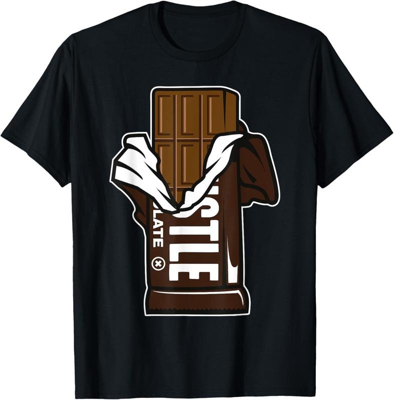 100% Cotton Chocolate bar. T-Shirt Hoodie, Sweatshirt | PrintMintTees.com