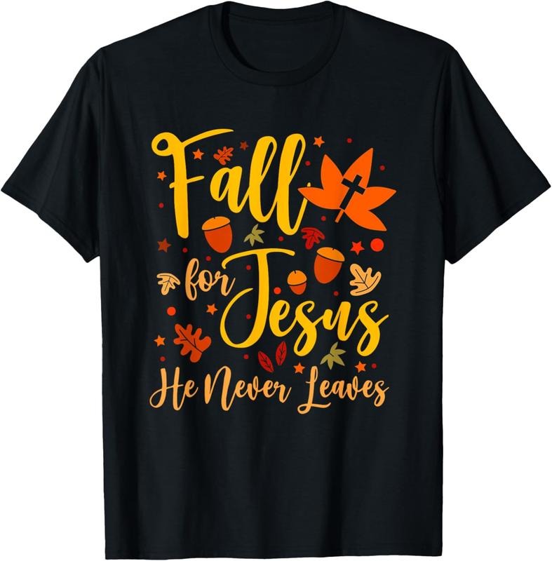 100% Cotton Christian Sayings Gifts Halloween Fall For Jesus Religious T-Shirt Hoodie, Sweatshirt | PrintMintTees.com
