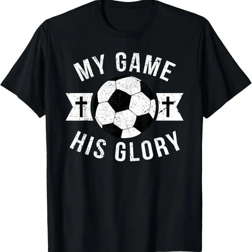 100% Cotton Christian Soccer Gifts Teen Boys Girls Sayings Phrases Cross T-Shirt Hoodie Sweatshirt | PrintMintTees.com
