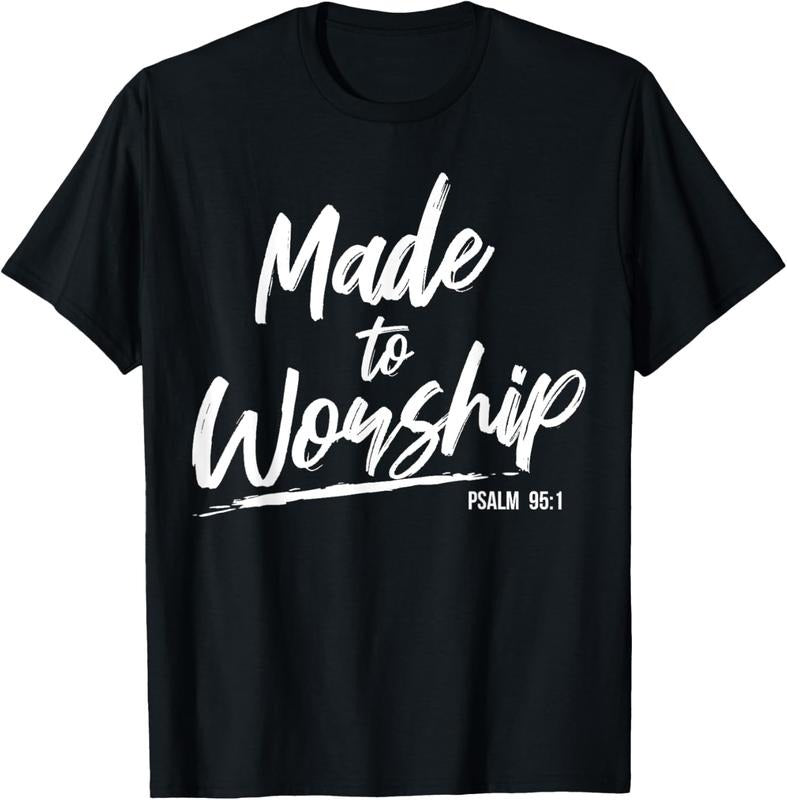 100% Cotton Christian Worship Leader Faith & Praise Psalm Verse Gift T-Shirt Hoodie, Sweatshirt | PrintMintTees.com
