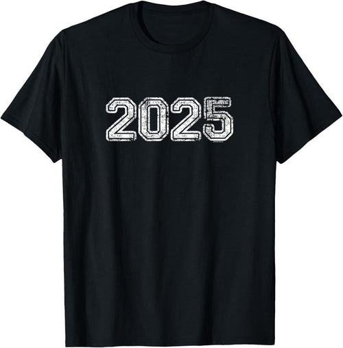 100% Cotton Class of 2025 | Graduation School Vintage Spirit Senior 2025 T-Shirt Hoodie, Sweatshirt | PrintMintTees.com