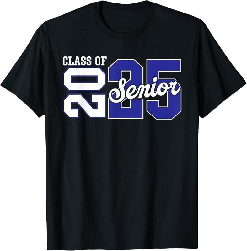 100% Cotton Class 2025 Senior 2025 Back School 2025 Graduation 25 T-Shirts, Hoodie, Sweatshirt