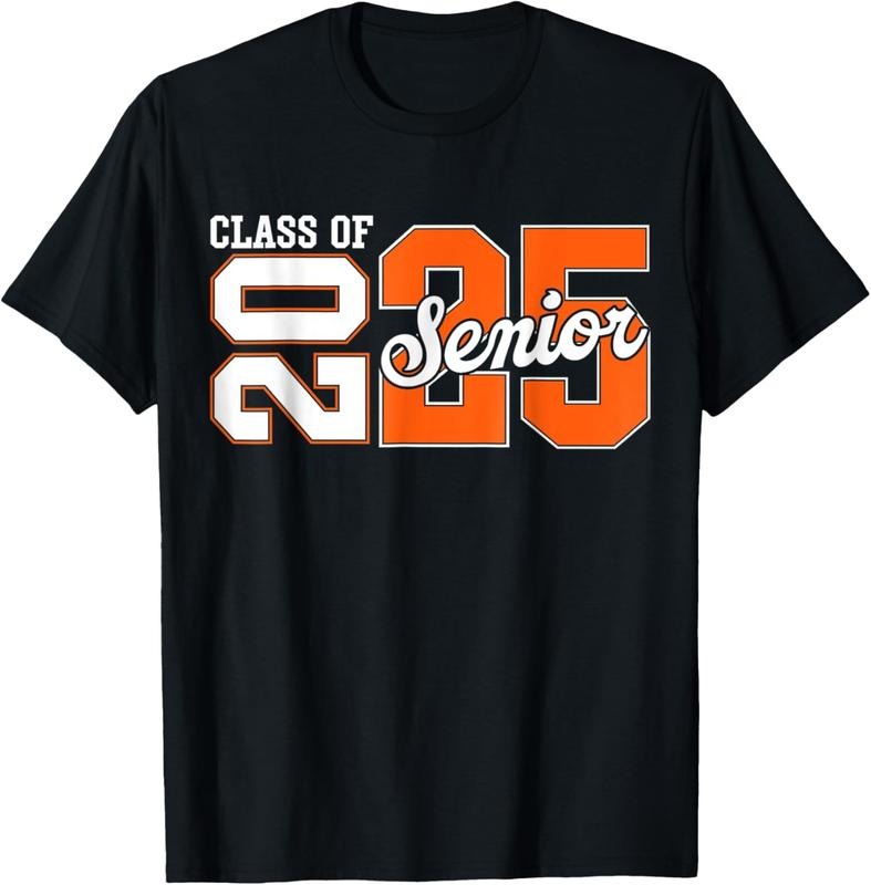 100% Cotton Class 2025 Senior 2025 Back School 2025 Graduation 25 T Shirtstyle{N002}2 T-Shirts, Hoodie, Sweatshirt