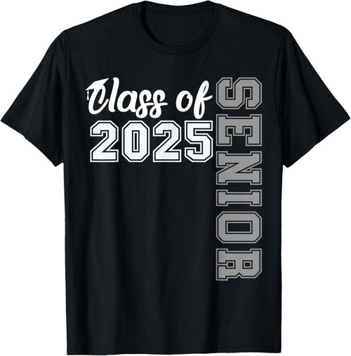 100% Cotton Class of 2025 Senior 2025 Graduation 2025 T-Shirt Hoodie Sweatshirt | PrintMintTees.com