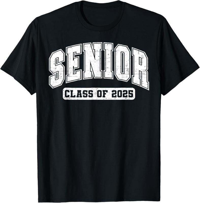 100% Cotton Class of 2025 Senior 2025 Last First Day Of Senior 2025 T-Shirt Hoodie Sweatshirt | PrintMintTees.com