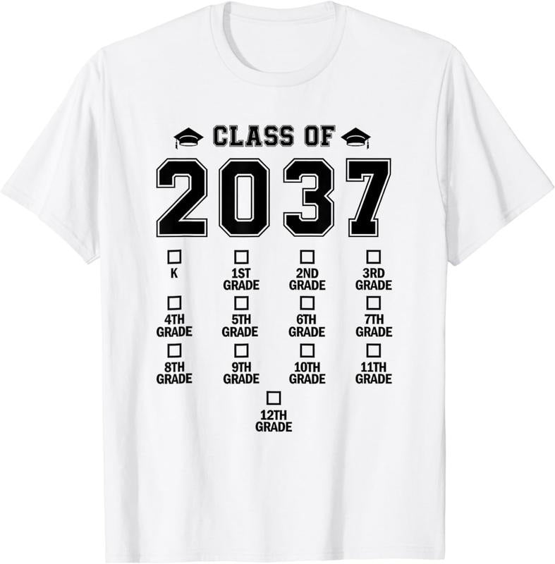 [100% Cotton]Class of 2037 Grow With Me Pre-k To 12th Grade Handprint T-Shirt Hoodie Sweatshirt | PrintMintTees.com