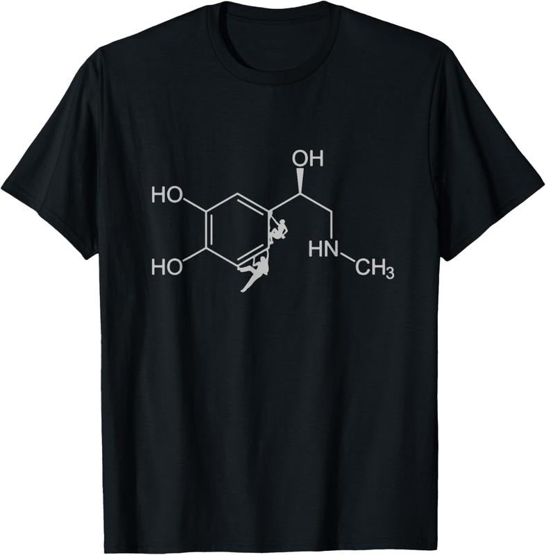 100% Cotton Climbing T-Shirt Adrenalin Formula Bouldering Shirt Gift T-Shirt Hoodie Sweatshirt | PrintMintTees.com