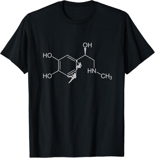 100% Cotton Climbing T-Shirt Adrenalin Formula Bouldering Shirt Gift T-Shirt Hoodie Sweatshirt | PrintMintTees.com
