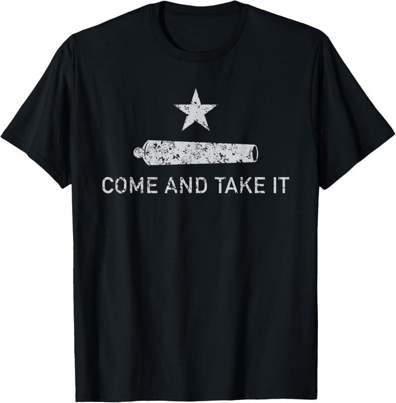 100% Cotton Come And Take It - Texas T-Shirt - Gift for Texans T-Shirt Hoodie Sweatshirt | PrintMintTees.com