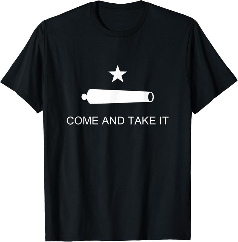 100% Cotton Come And Take It Battle of Gonzales Texas T-Shirt Hoodie Sweatshirt | PrintMintTees.com
