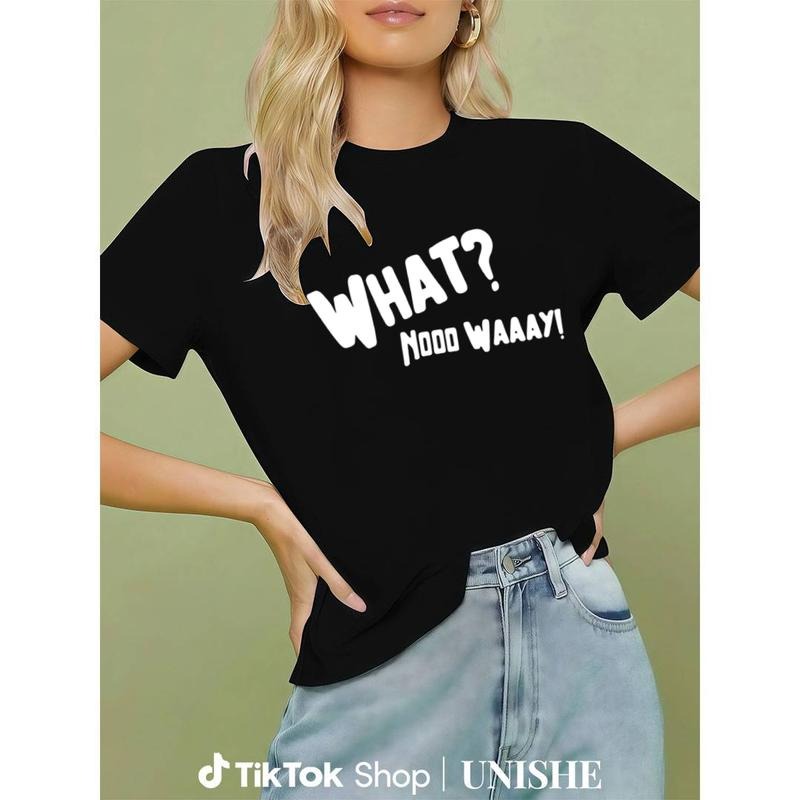 100% Cotton Comfortable 'What No Way' T-Shirt for Everyone Hoodie Sweatshirt | PrintMintTees.com