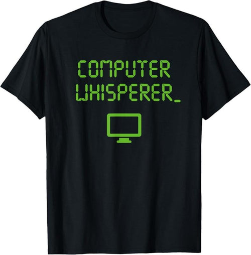 100% Cotton Computer Whisperer Shirt Tech Support Nerds Geeks Funny IT T-Shirt Hoodie Sweatshirt | PrintMintTees.com