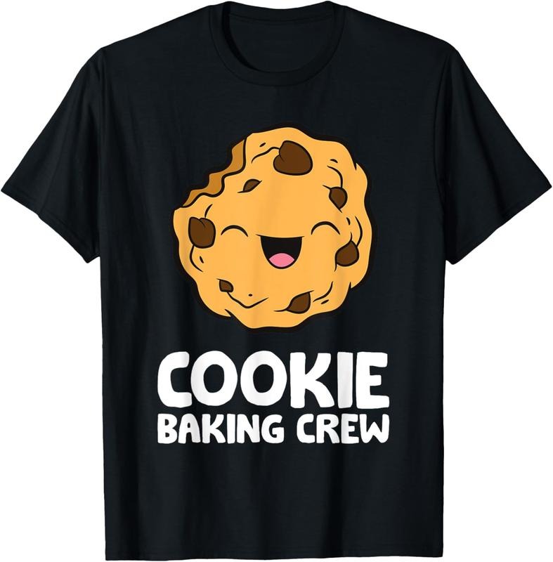 100% Cotton Cookie Baking Crew T-Shirt Hoodie Sweatshirt | PrintMintTees.com