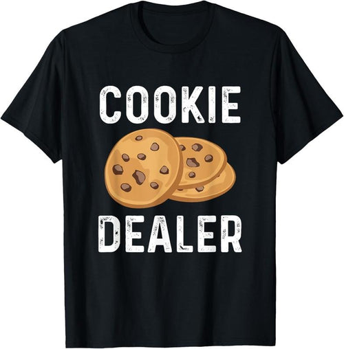 100% Cotton Cookie Dealer - Cookie Lover Gift Cookie Baker Cookie Gift T-Shirt Hoodie Sweatshirt | PrintMintTees.com