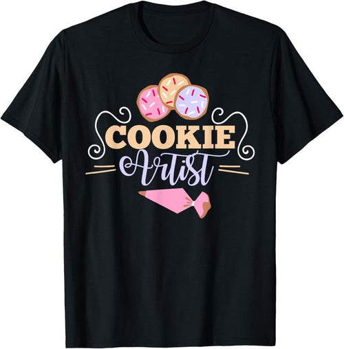 100% Cotton Cookie Decorator Baker Design for Cookie Cutter Fans T-Shirt Hoodie Sweatshirt | PrintMintTees.com