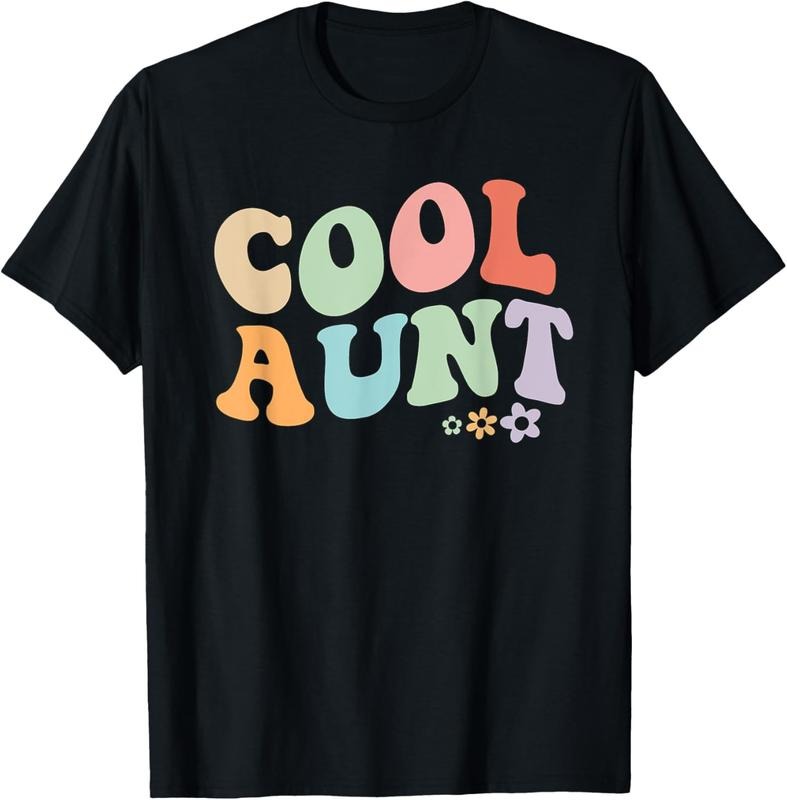 100% Cotton Cool Aunt vintage floral design to auntie from niece T-Shirt Hoodie, Sweatshirt | PrintMintTees.com