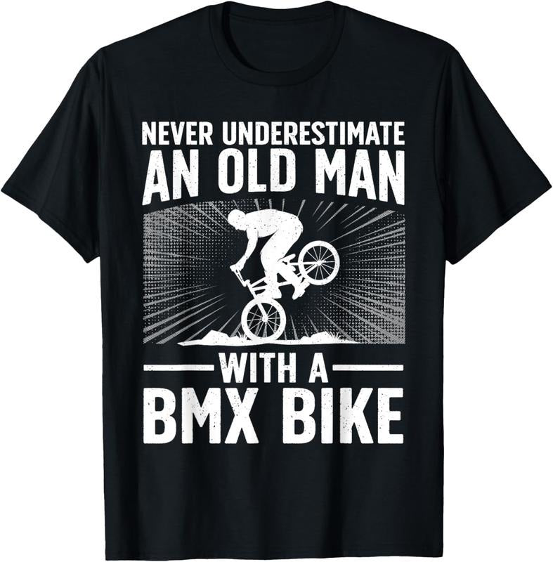 100% Cotton Cool BMX Bike Design For Grandpa Men BMX Bike Rider Lover T-Shirt Hoodie, Sweatshirt | PrintMintTees.com